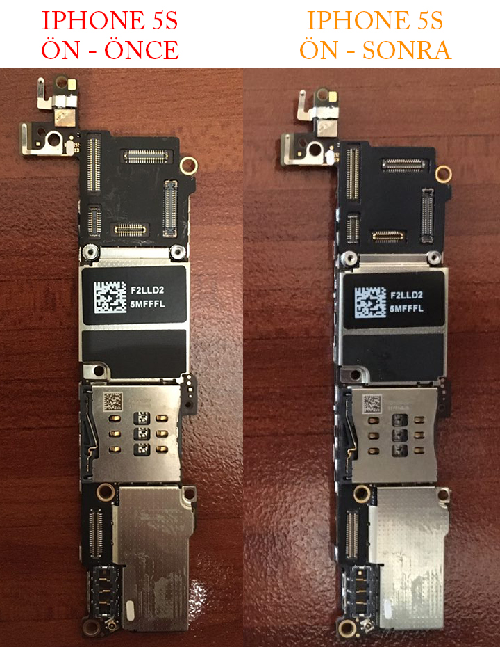  iPhone NAND Hafıza Değişimi