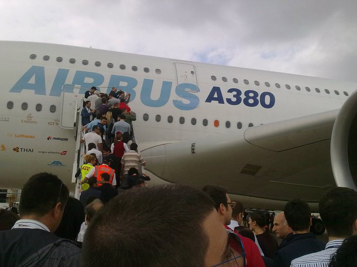  Airbus 380 - Airex 2010 İstanbul fuarından kareler