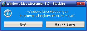  Windows Live Messenger 8.5 TR  8.5 Silent Setup No Update
