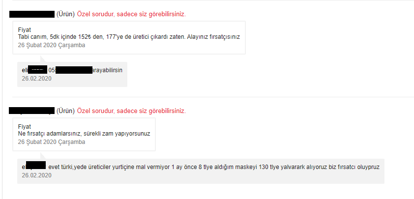 Covid-19 Corona Virüs-Koruyucu Maske Fırsatları
