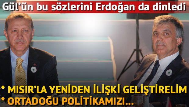  Abdullah Gül Erdoğan'ın Karşısında Dış Politikayı Eleştirdi