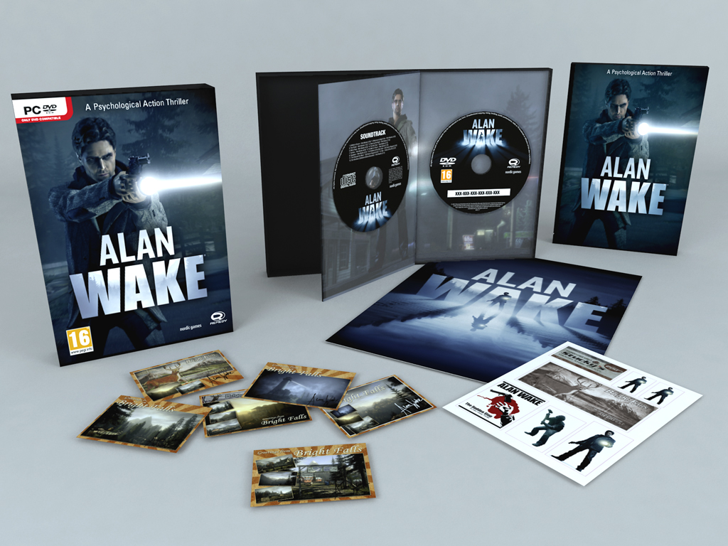 Стандартное издание. Alan Wake Collector's Edition PC. Alan Wake коллекционное издание. Alan Wake Limited Collectors Edition. Alan Wake диск.