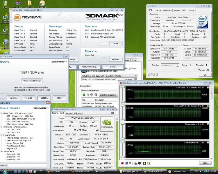  TR de ilk ATİ HD 4870 kullanıcı testleri Crysis, Vantage, COD4 , TDU, GRİD, DevilMayCry4, COD4