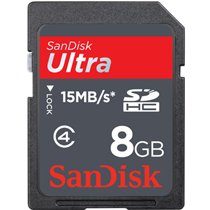  SanDisk Ultra 8GB SDHC