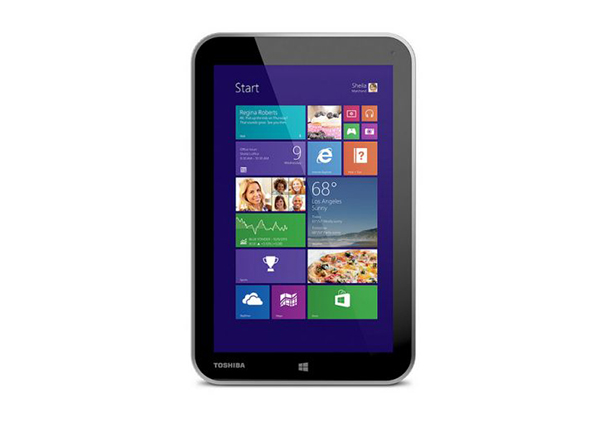 Toshiba, 8-inç ekran boyutuna sahip ilk Windows 8.1 tabletini tanıttı