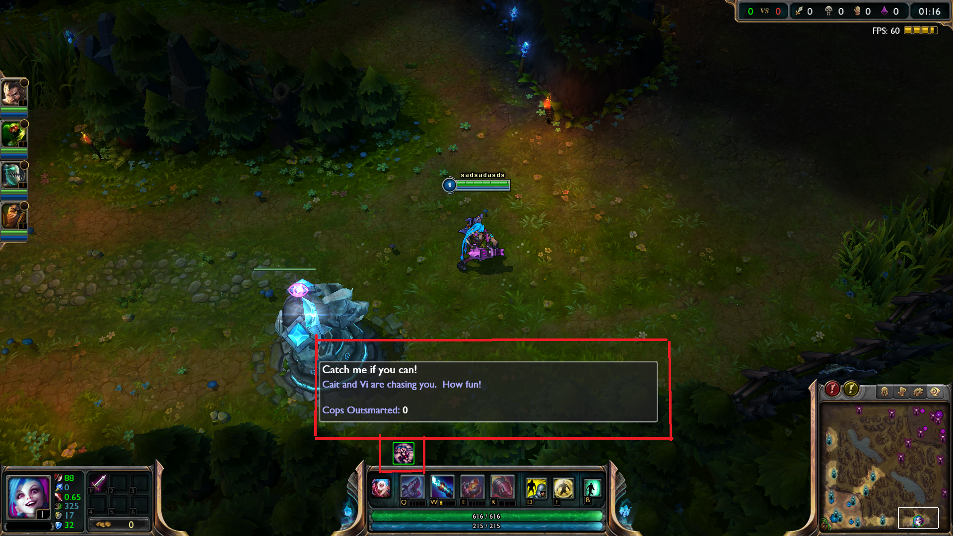  Jinx;Vi ve Caitlyn Arasındaki Pasif