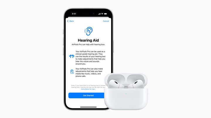 Onay alındı: Apple AirPods Pro 2, klinik düzeyde işitme cihazı oldu