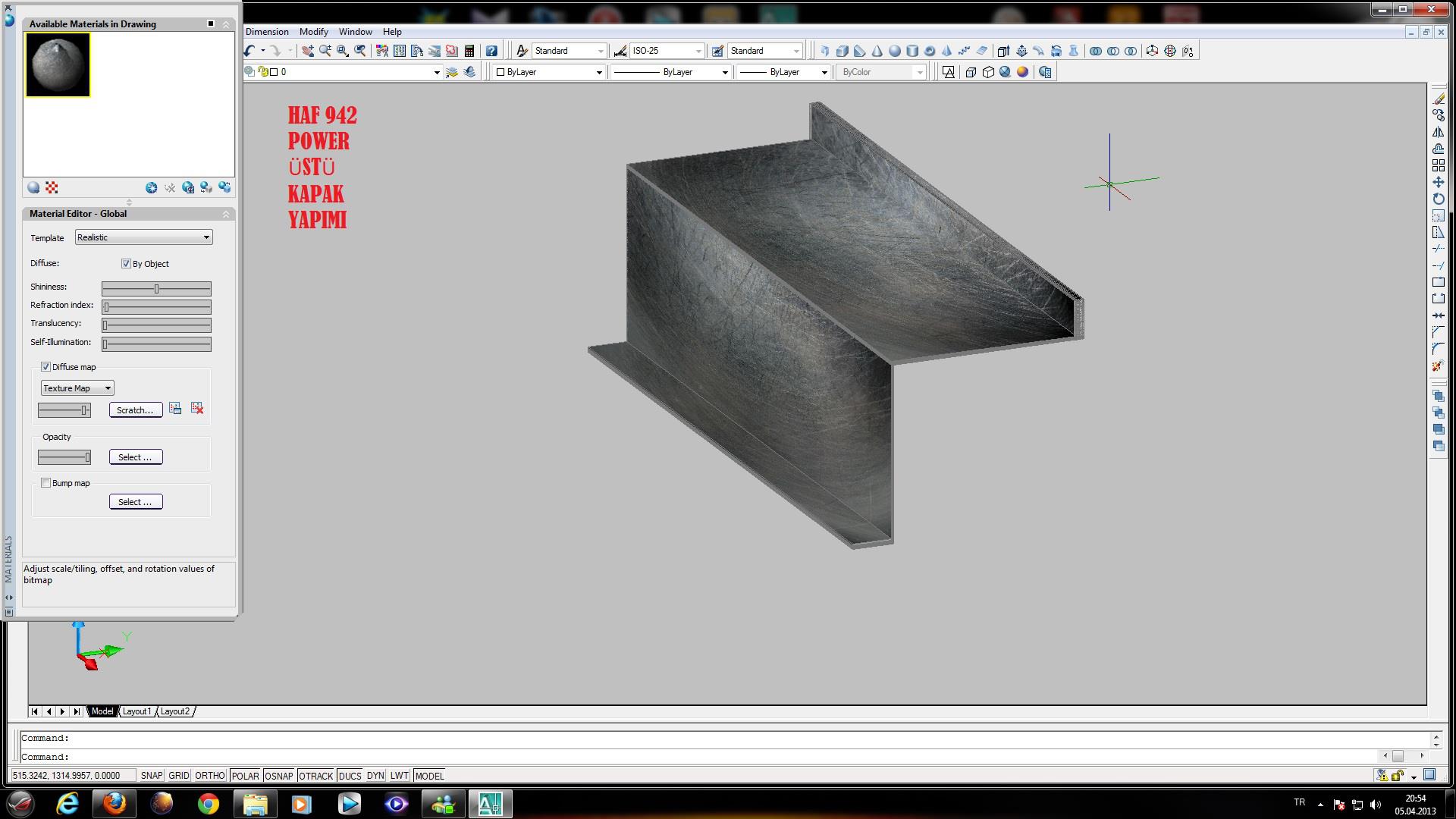  HAF 942 POWER ÜSTÜ GİZLEME KAPAK YAPILIMI