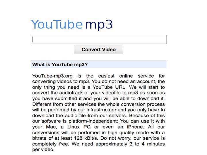 YouTube MP3 platformu için kapatılma kararı