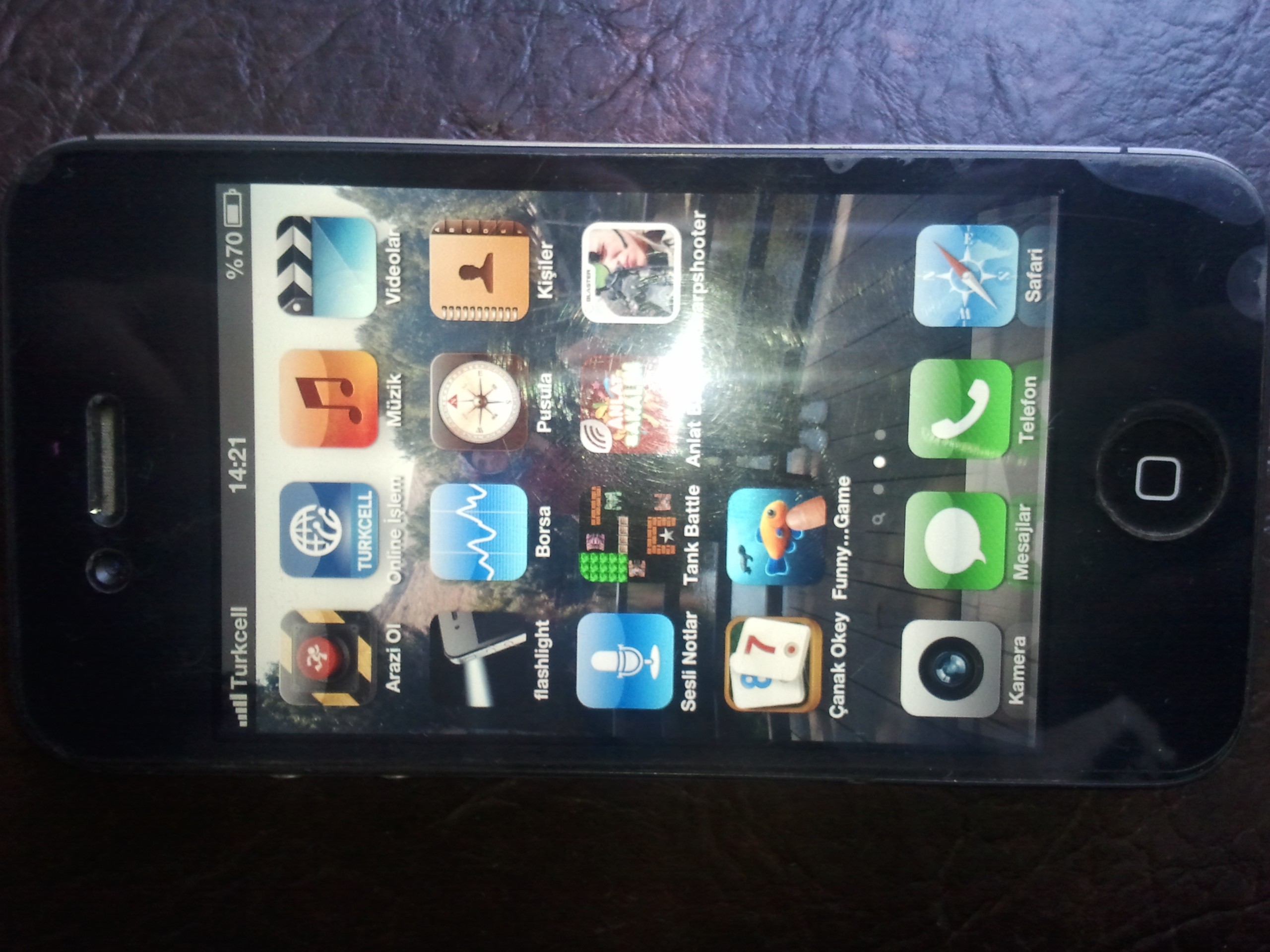  İPHONE 4S 16 GB TURKCELL DEN ALINMA 999 TL