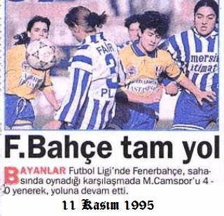  Fenerbahce bayan futbol takımı