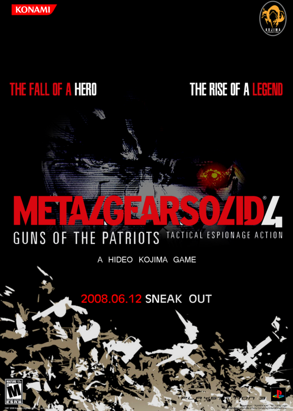  Metal Gear Solid 4: Guns Of The Patriots (PS3 Exclusive | Ana Konu)