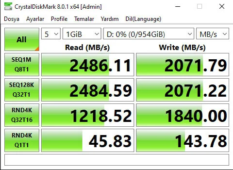 1195 TL MLD 1TB M300 NVMe Okuma 3300MB-Yazma 3100MB M.2 SSD (MLD22M300P13-1000)