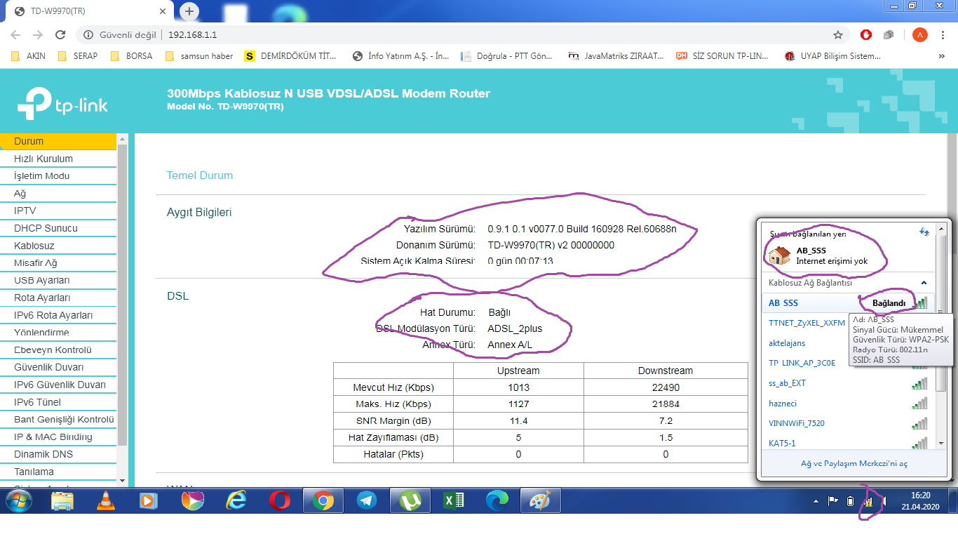  SİZ SORUN TP-LINK CEVAPLASIN