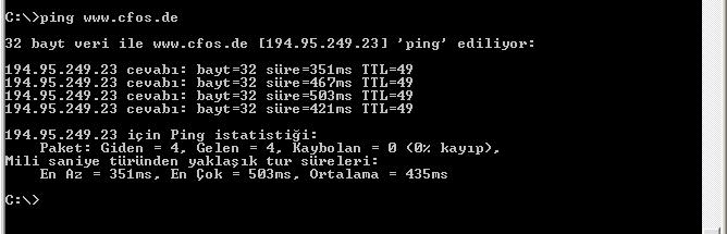  CfosSpeed kurdum, hata veriyor