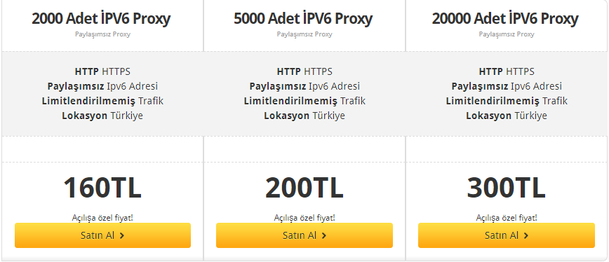 ProxyV6.Com İnstagram Uyumlu İPV6 | İPV4 Proxy Satışı| Türkiye Lokasyon
