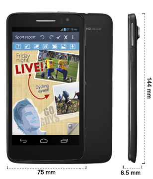 MediaTek 4 çekirdekli işlemcisini kullanan ilk akıllı telefon Alcatel One Touch Scribe HD oldu