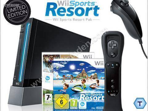  Satılık Wii Sports Resort Pak (Siyah - PAL)