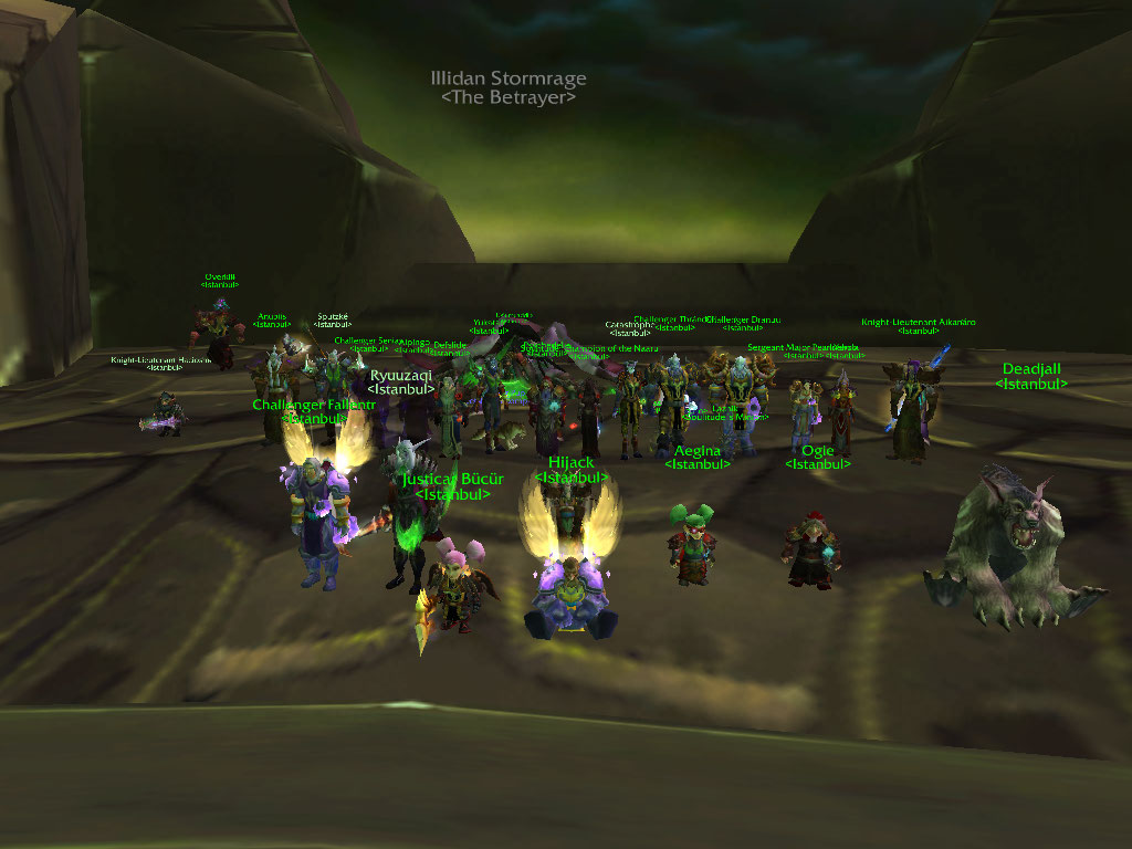  Illidan down by <istanbul>