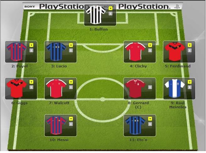  UEFA Champions League Fantasy Football 2009-10