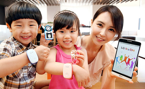 LG'den çocuklara özel akıllı bileklik: Kizon