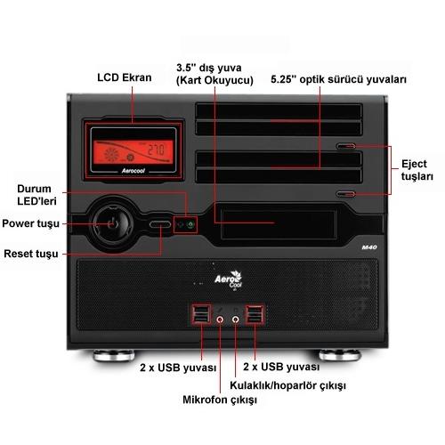  AeroCool M40 HTPC Kasa