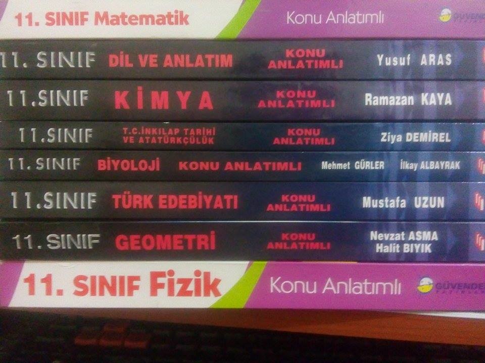  [SATILIK]11. SINIF Konu Anlatımları Romanlar Kitaplar.