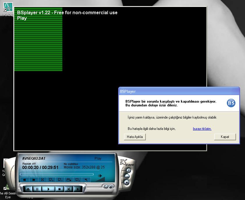  Bs player sorun