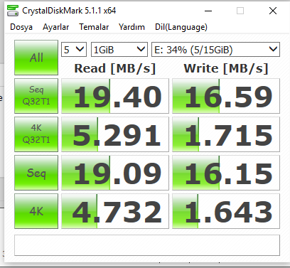  FLASH DISK TEST BAŞLIĞI!!!