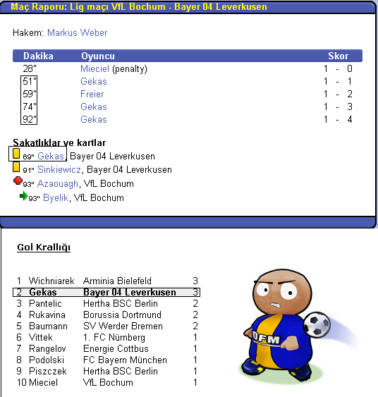  Futbol Menajeri -OFM-