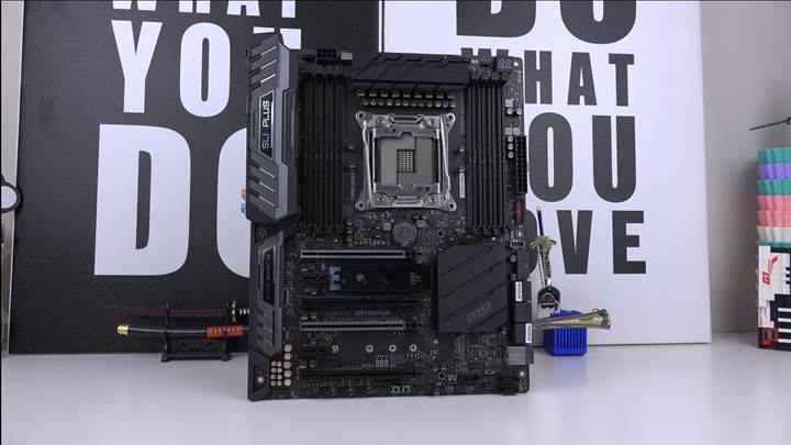 MSI X299 SLI Plus incelemesi 'Odağı belli, segmentinde hesaplı anakart'