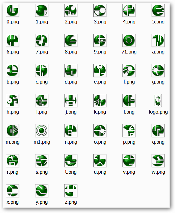  Simgeler, Pngler, Fare İşaretçileri (Icons, Pngs, Cursors)