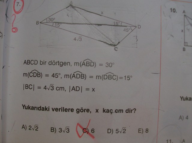 Geometri Soruları Yardım Lütfen!