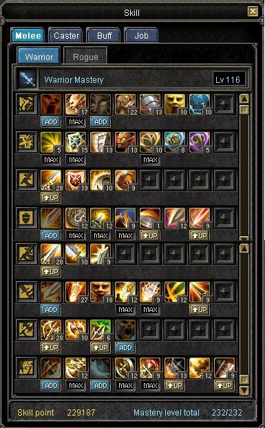  SATILDI - SERPENS # Yemin # 116 LvL # FF # Warrior-Cleric