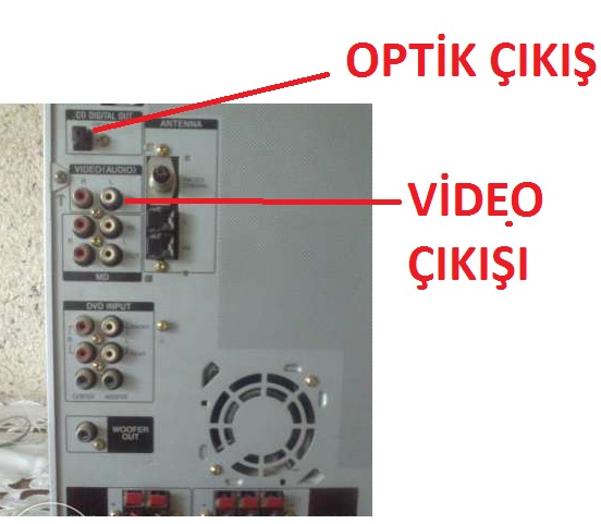  Yardım= Optik çıkıştan bilgisayara hoparlör bağlanması?