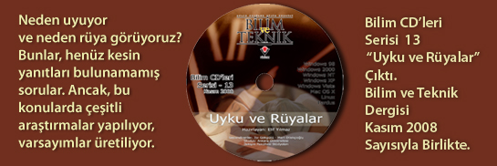  Bilim-Teknik: Bilim CDleri - Uyku ve Rüyalar(Kasım)