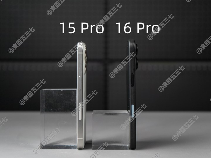 iPhone 16 Pro ve iPhone 15 Pro yan yana: İşte tasarım farkları