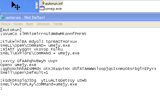  autorun virüsünü nasıl silerim