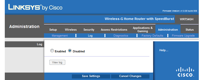  Linksys WRT54GH Router'i access point olarak kullanmak.
