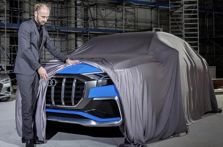 Audi, Q8 konseptinin yeni bir görselini yayınladı