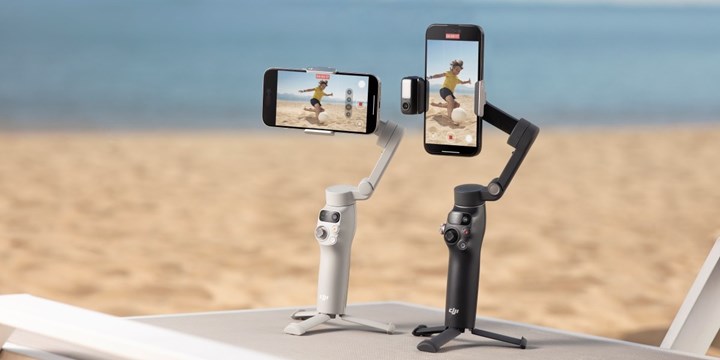 DJI Osmo Mobile 7P harici kamera modülü ile geliyor