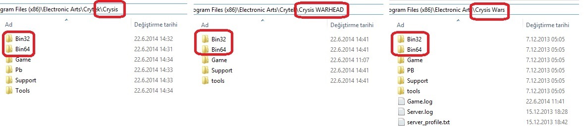  windows 7 crysis sorunu