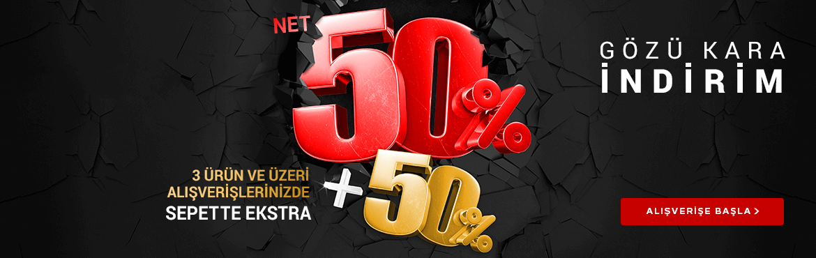 Kiğılı - Net %50 + Sepette %50 İndirim