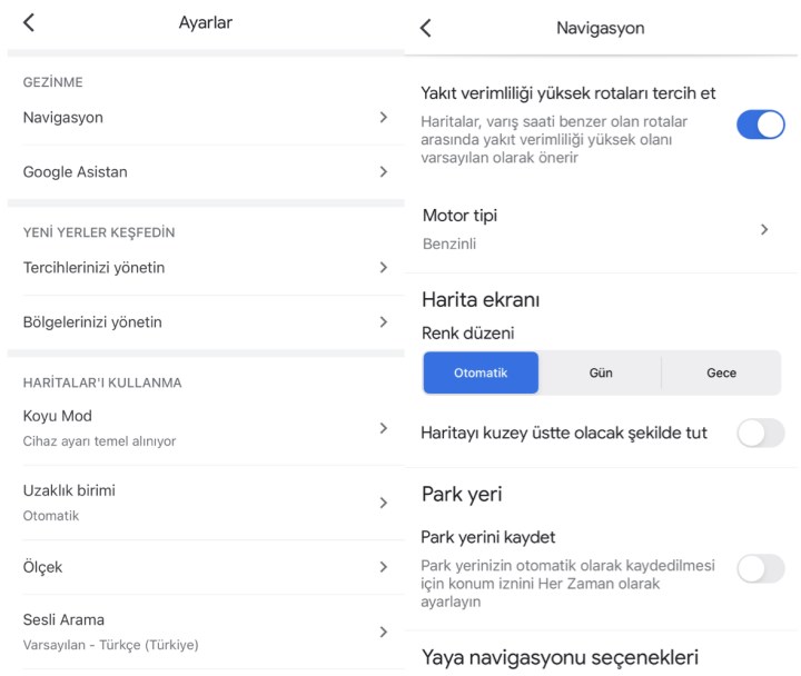 Google Haritalar'ın yakıt tasarrufu sağlatan özelliği Türkiye'de