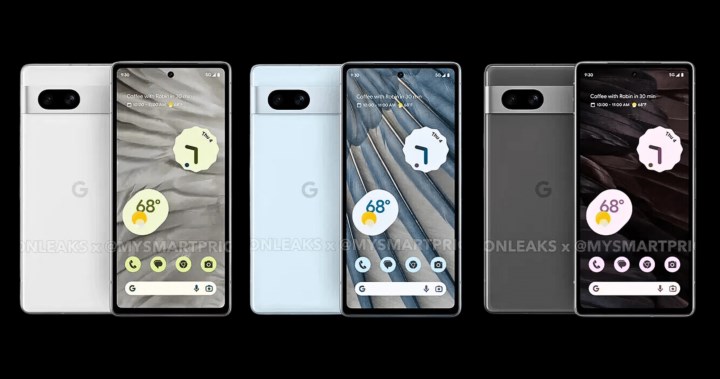 Google Pixel 7a, farklı renk seçenekleriyle ortaya çıktı