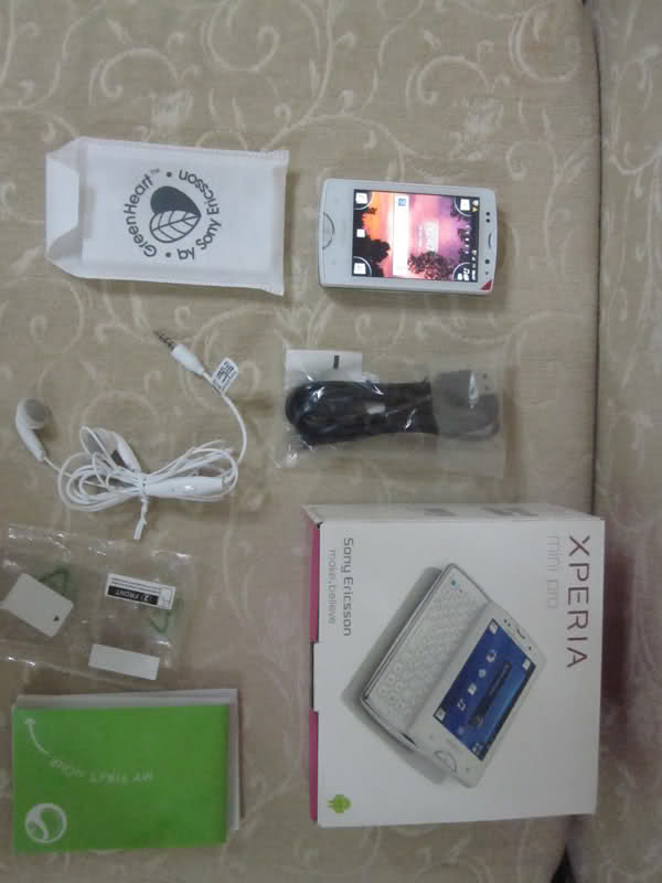  Sony Ericsson Xperia Mini Pro İnceleme