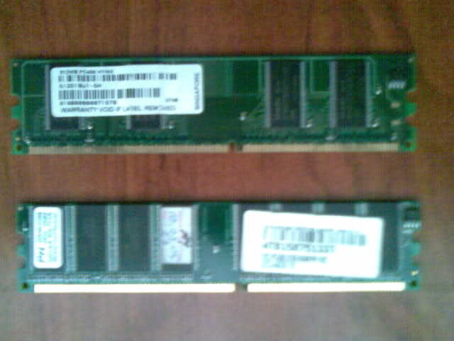  (2 Adet) 512MB DDR400 Ram # Fiyat Düştü!