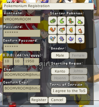  Pokémonium MMORPG Beta [Ana Konu]