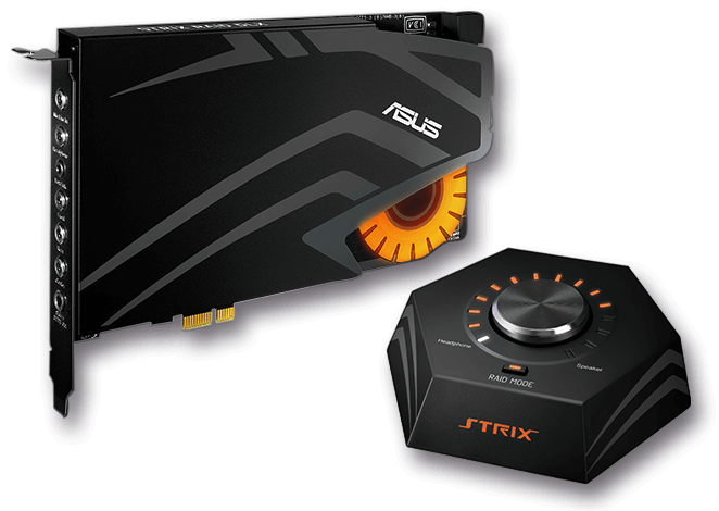 [sizer][sizer]Satılık Asus STRIX RAID DLX 124dB 7.1 PCIe Oyuncu Ses Kartı[/sizer]