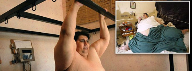  Dünyanın en kilolu adamı öldü !!!